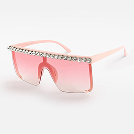 Bubble Stone Embellished Sunglasses