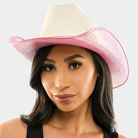 Glittered Cowboy Hat