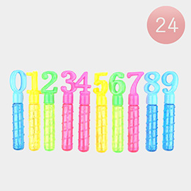 24PCS - Number Bubble Toys