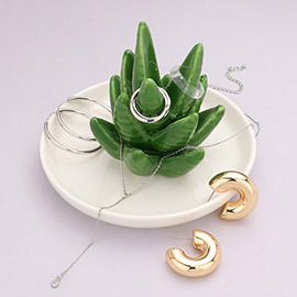 Cactus Ring Holder Jewelry Dish