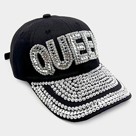 Queen Message Bling Baseball Cap