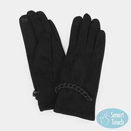 Chain Pointed Touch Smart Gloves