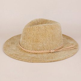 Solid Knit Panama Hat