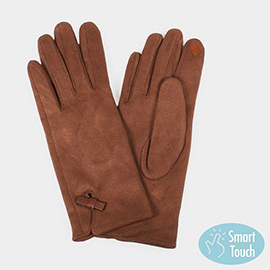 Ribbon Pointed Touch Smart Gloves