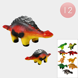 12PCS - Dinosaur Squeeze Kids Toys