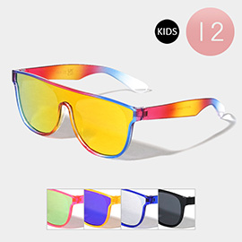 12PCS - Kids Tinted Lens Sunglasses