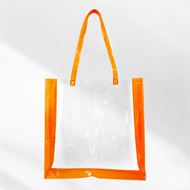 Transparent Tote Bag / Shoulder Bag