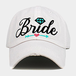 Bride Message Vintage Baseball Cap