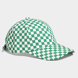 Checkered Baseball Cap