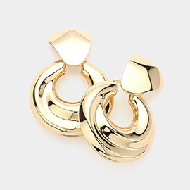 Geometric Metal Earrings